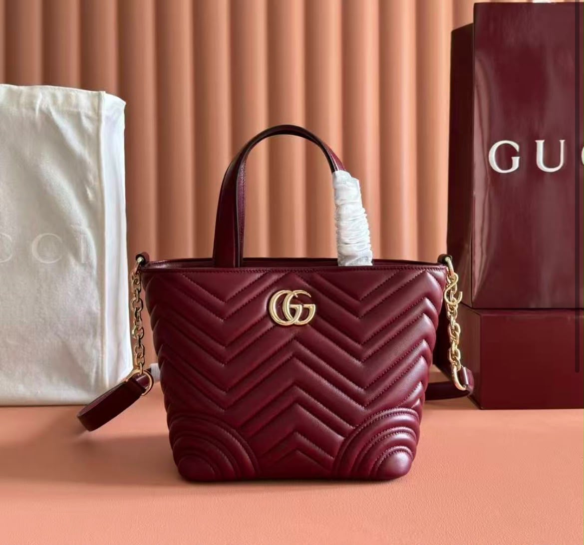 GG Lambskin Small Marmont