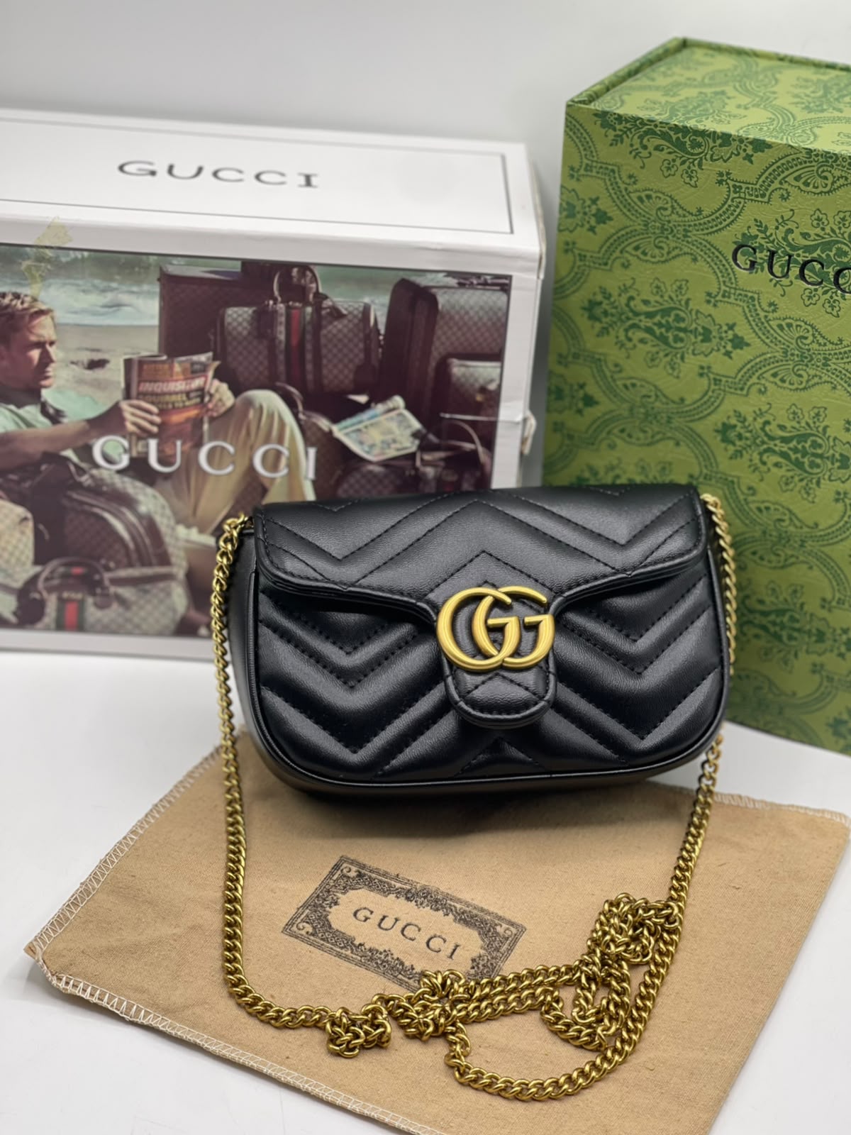 GG Marmont Matelassé Mini Bag
