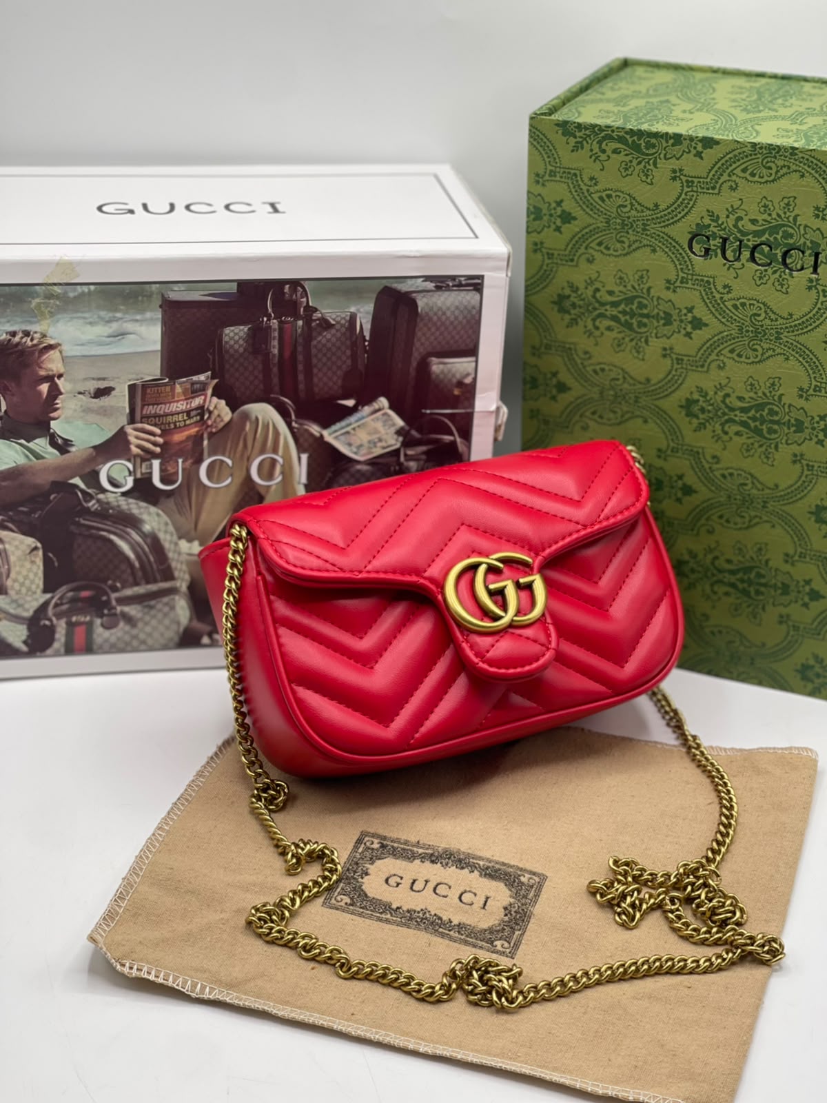 GG Marmont Matelassé Mini Bag