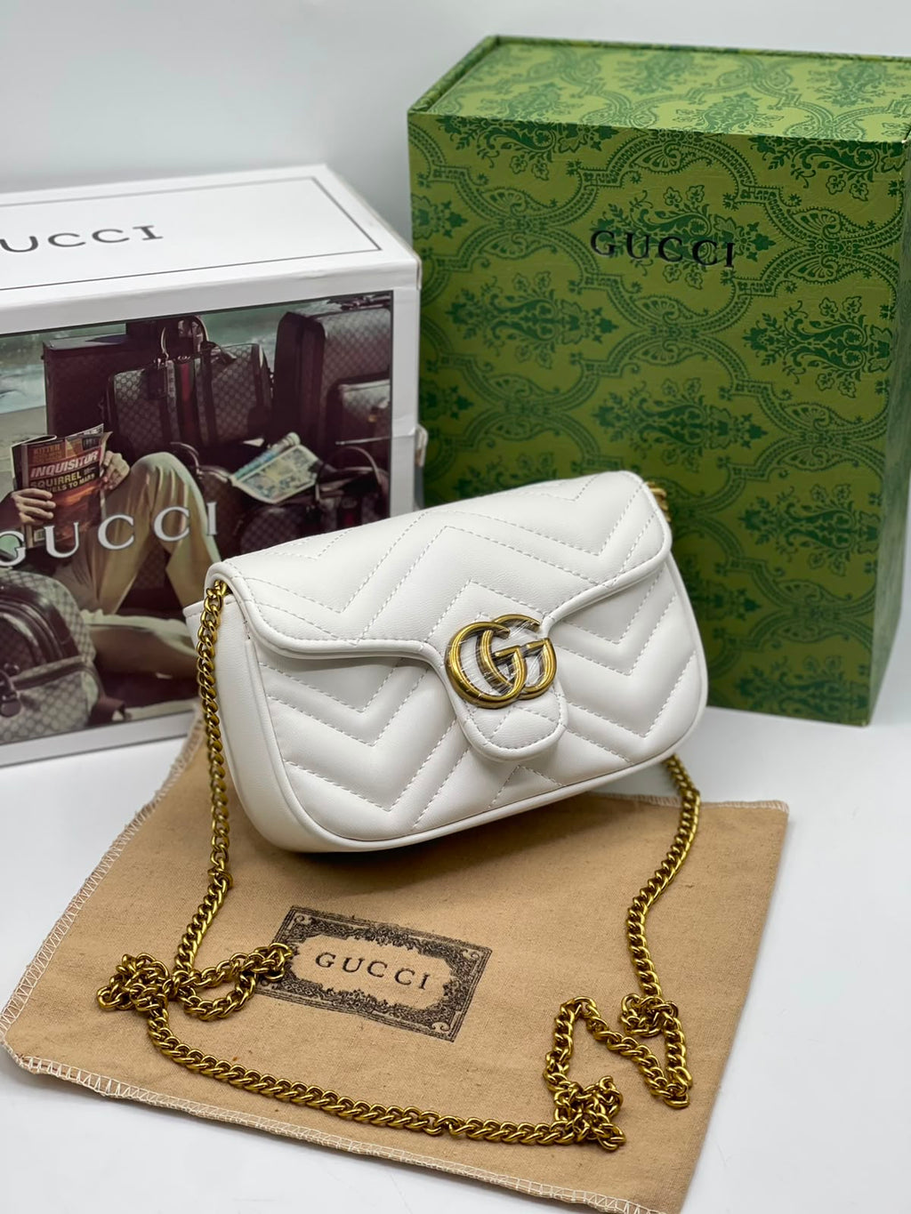 GG Marmont Matelassé Mini Bag