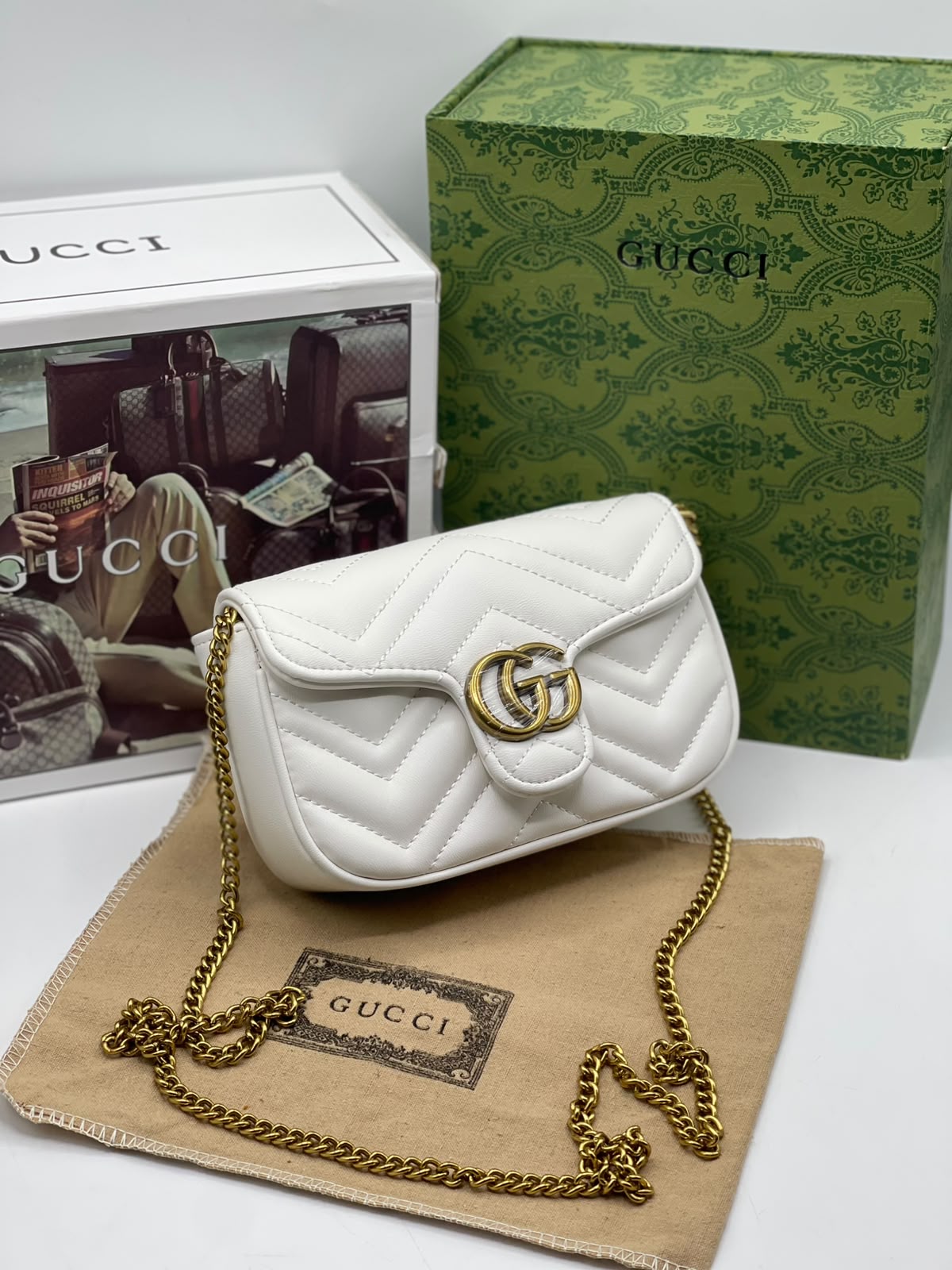 GG Marmont Matelassé Mini Bag